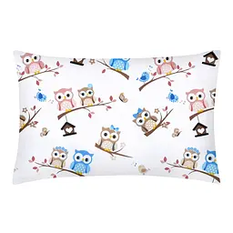 Дитяча постіль без простирадла OWL BEIGE FIO DOTS COSAS (4822052060223) - мініатюра 3