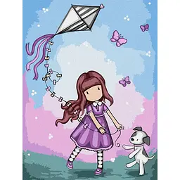 Картина за номерами "Don’t Fly Away Santoro Gorjuss Collection" Ideyka KHO8585, 30х40 см