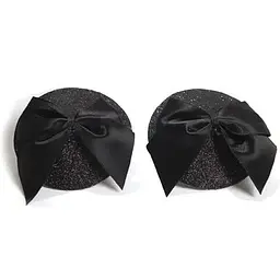 Пестіс Bijoux Indiscrets Burlesque pasties Glitter And Bow - мініатюра 2