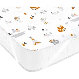 Наматрацник непромокаючий Cosas Dream Animals 70х120 см білий (WaterSheet_AnimalsDream_120) - мініатюра 3