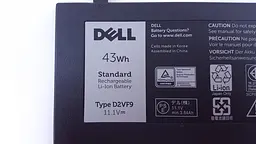 Акумулятор для ноутбука Dell Inspiron 15-7547 D2VF9, 43Wh (3840 mAh), 3cell, 11.1V, Li-ion, чорний - мініатюра 5