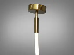 Люстра LED Diasha 9610-2500GAB Шланг 28W, 1540 лм, бронза, для коридору, спальні, кухні та офісу - мініатюра 4