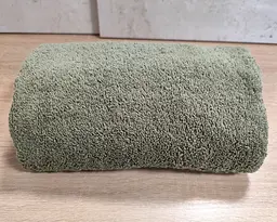 Рушник турецький махровий однотонний Zeron 50х90 Green щільність 500 г/м2