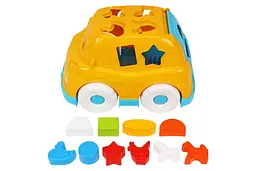 Іграшка Автобус ТехноК 5903 Жовтий shop (4823037605903) - мініатюра 4
