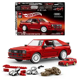 Колекційна машинка-конструктор Mattel Brick Shop Elite Audi ‘84 Sport Quattro (JLK39) - мініатюра 8