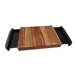 Дошка для нарізання Bergner Natural 38х24,5 см акація (BG-4926) 38 см