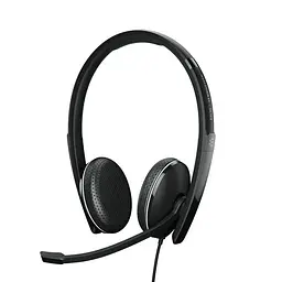 Гарнітура Sennheiser комп'ютерна стерео On-Ear ADAPT 165T USB II 3.5 мм USB односпрямований Microsoft Teams 1.8 м Чорний (1000902) - мініатюра 2
