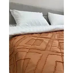 Покривало Ecotton полістан Jacuard Orange 150х220 см (25213) - мініатюра 5