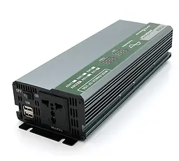 Інвертор напруги 12/220 V Demuda DMDPSW800W 800 Вт з чистою синусоїдою - мініатюра 1