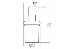 Дозатор для рідкого мила Grohe Essentials 40394GL1, Золотий - мініатюра 2