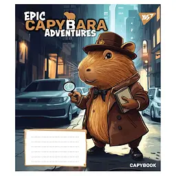 Набір зошитів Yes Epic Capybara А5, 12 аркушів 25 шт. (767791) - мініатюра 2