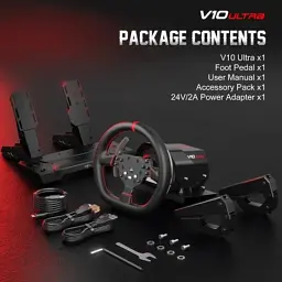 Кермо PXN V10 Ultra Bundle for PS4/XBOX/Xbox Series X|S/PC (PXN-V10 Ultra EU) - мініатюра 3