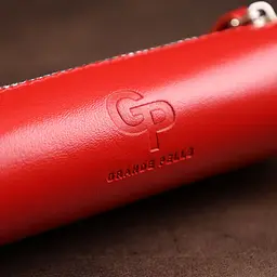 Невелика шкіряна ключниця Grande Pelle 11530 червоний - мініатюра 10