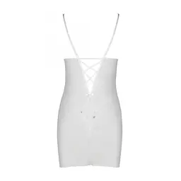 Сорочка з вирізами на грудях + стрінги LOVELIA CHEMISE white - Passion 2XL/3XL - мініатюра 6