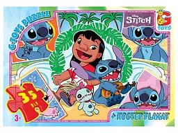 Пазли G-Toys Stitch SC611 35 елементів