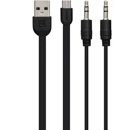 Портативна колонка XPRO RB-M33 10Вт USB AUX FM Bluetooth чорна (ЦУ-00024662) - мініатюра 4