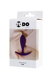 Анальна пробка ToDo Anal Plug Hub 7.2 см (фіолетовий) - мініатюра 16