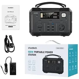 Портативна електростанція Choetech BS004 500W 484Wh - мініатюра 3