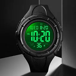 Наручний годинник Skmei 1535 Black Black, 1535BKBK (15967) - мініатюра 7