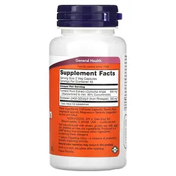 Натуральна добавка Turmeric & Bromelain, 90 вегакапсул NOW fit0015797 - мініатюра 2