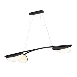Люстра LED Levistella 792D1327-3 BK, 30W, чорний, сучасний стиль, регульована висота 800-1600мм - мініатюра 2