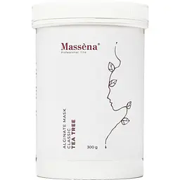 Альгінатна маска для обличчя Massena Tea Tree чайне дерево 300 г