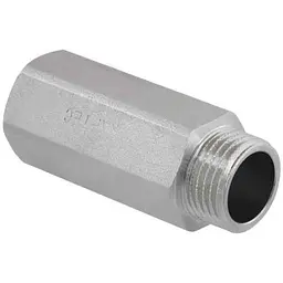 Подовжувач RAFTEC 1/2" 50 мм, ЗВ, DN 15, зовні під ключ, нікель, UDL0150