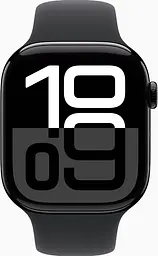 Смарт-годинник Apple Watch Series 10 GPS 46mm Jet Black Alu. Case w. Black Sport Band - M/L (MWWQ3) - мініатюра 3