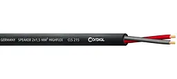 Акустический сценический кабель Jack 6.3 mono — Jack 6.3 mono 3м Cordial CPL 3 PP - мініатюра 3