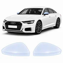 Антигравійна захисна бронеплівка за лекалами для Audi A7 C8 facelift 2023-2025 - дзеркала
