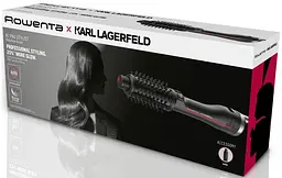 Фен-щітка Rowenta Karl Lagerfeld K/Pro Stylist, чорний (CF961LF0) - мініатюра 4
