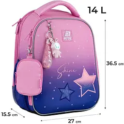Рюкзак Kite Education каркасний 555 Sparkling (K25-555S-9) - мініатюра 3