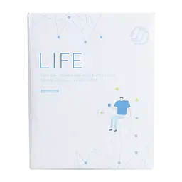 Чашка порцелянова Life 500 мл з кришкою, зелений градієнт Happy Life HP7194GR - мініатюра 12