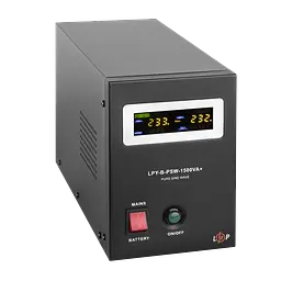 ДБЖ з правильною синусоїдою 24V LPY-B-PSW-1500VA+(1050Вт) 10A/15A - мініатюра 3