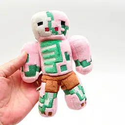 М'яка іграшка Minecraf Pigman Baby Майнкрафт Зомбі свиначоловік 22 см - мініатюра 2