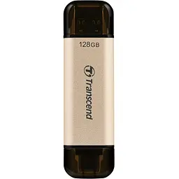 Transcend Накопичувач 128GB USB 3.2 Type-A + Type-C JetFlash 930 Black R420/W400MB/s