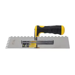 Затирка Sigma нержавіюча штукатурна Profi 280x130мм із зубом 8x8мм (8327531) (8327531) - мініатюра 4