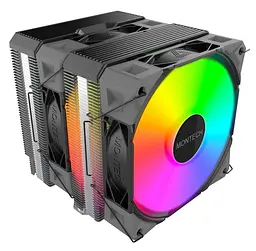 Кулер для процесора MONTECH NX600 ARGB Black (NX600 ARGB (B)) - мініатюра 1