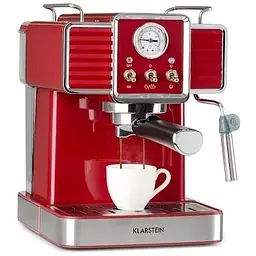 Кавоварка Klarstein Gusto Classico 20 бар 1,5 л 1350 Вт (10035565)