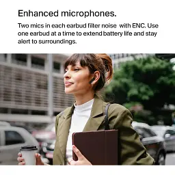 Навушники Belkin TWS Soundform Rhythm True Wireless білі - мініатюра 4