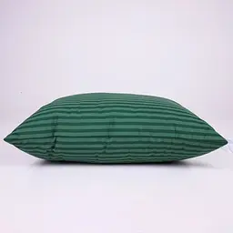 Набір подушок MirSon №0107 Сolor Fun Line Stripe Emerald з евкаліптовим волокном 2 шт. смарагдовий (2200011158709) - мініатюра 3