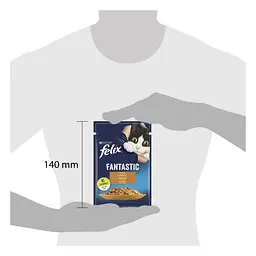 Вологий корм для котів Felix Fantastic з індичкою 2.21 кг (26 шт. х 85 г) - мініатюра 4