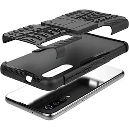 Чохол-накладка Toto Dazzle Kickstand 2 in 1 Case Xiaomi Mi 9 SE Black - мініатюра 4
