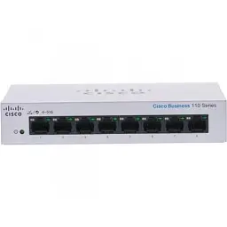 Комутатор мережевий Cisco CBS110-8T-D-EU - мініатюра 2
