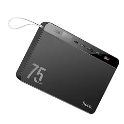 УМБ портативний зарядний акумулятор POWER BANK 75000mAh 22.5W з швидкою зарядкою PD20W QC LCD дисплей повербанк Hoco J94 - мініатюра 3