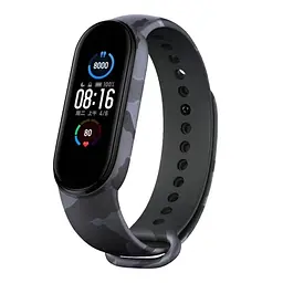 Ремінець ANCHOR Xiaomi Mi Band 7/Mi Band 6/Mi Band 5 Сamouflage Grey (32364_2917250) - мініатюра 2