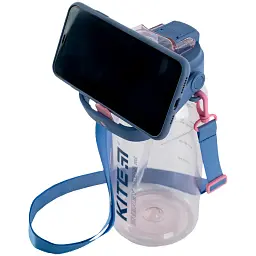 Пляшечка для води Kite 1.5 л рожева з блакитним (K24-1202-2) - мініатюра 7