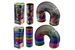 Пружинка Веселка Yabba Dabba спіральна іграшка-антистрес Slinky 5x5x15см (YD25478)