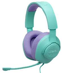 Гарнітура JBL QUANTUM 100M2 Cyan (JBLQTUM100M2CYN) - мініатюра 4