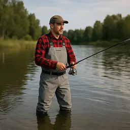 Вейдерси-заброди для риболовлі та полювання Trizand 25893, розмір 44, устілка 27 см, ПВХ, Grey - мініатюра 2